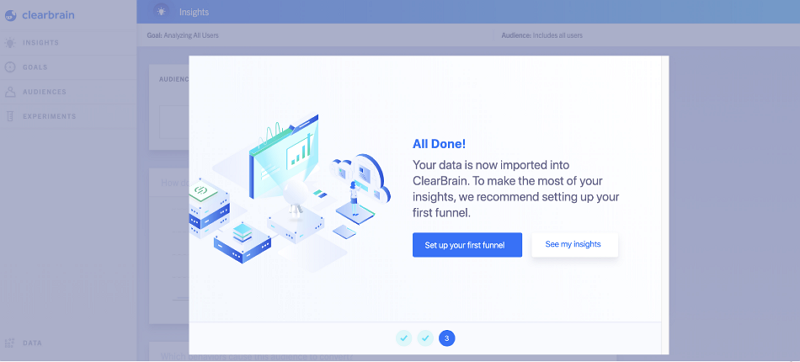 اقتراح أفضل الإضافات والتوصيات التي تحقق أقصى استفادة أكثر من الخدمة - تطبيق على أداة Clearbrain